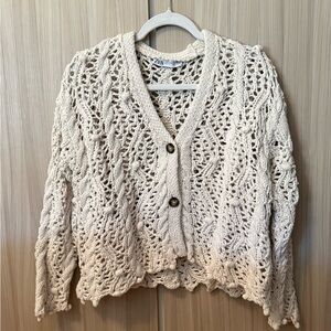 Zara Crochet Sweater
